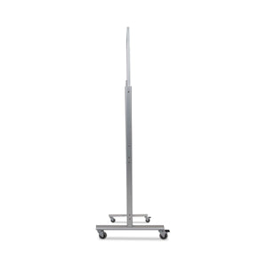 Luxor 48"W x 36"H Double-Sided Mobile Magnetic Glass Marker Board - Premium Whiteboards