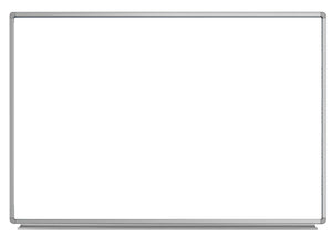 Luxor 48"W x 36"H Wall-Mounted Magnetic Whiteboard - Premium Whiteboards